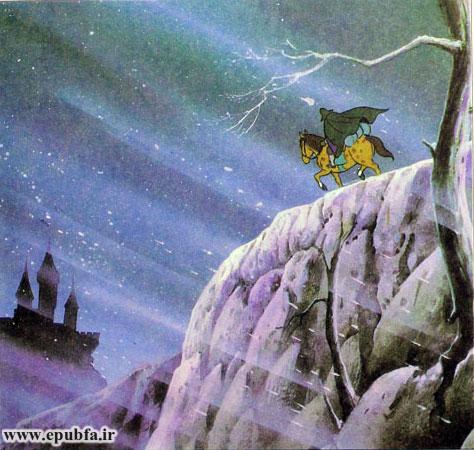 مرد کشاورز راه را گم کند و در جنگل سرگردان شود. ناگهان از دور، نور چراغی را دید و بهطرف آن رفت